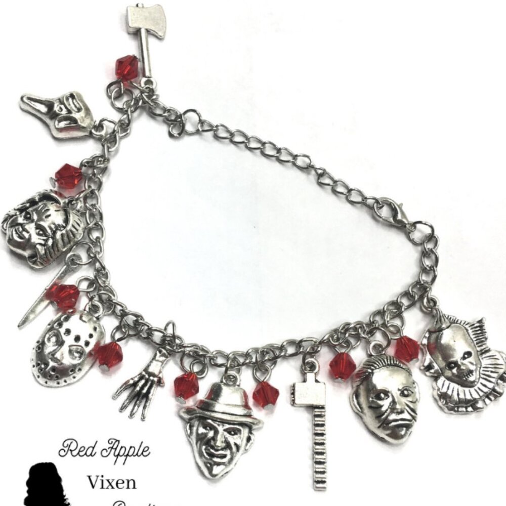 Classic Horror Charm Bracelet
